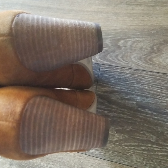 Steve Madden Philip Brown Suede Ankle Booties Size 9.5 - Picture 9 of 10